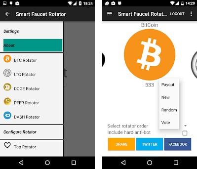 Scarica Bitcoin Smart Faucet Rotator per Android 